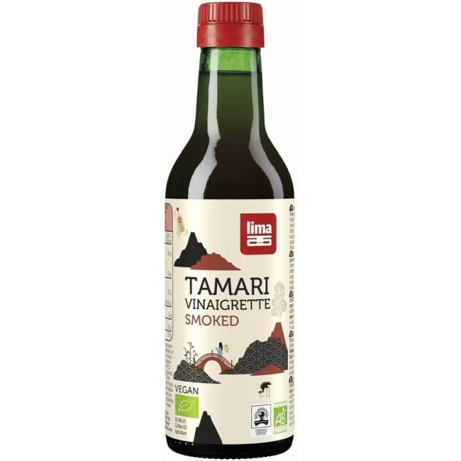 Sos de soia Tamari vinaigrette afumat bio 250ml Lima